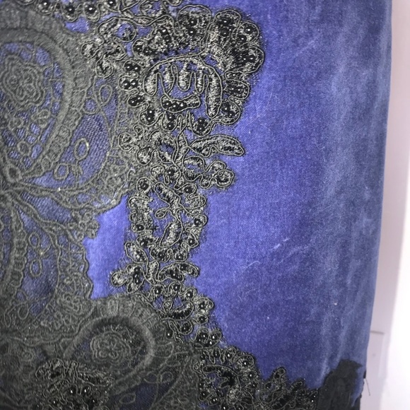 Vintage Velour Aline Skirt - Picture 3 of 6